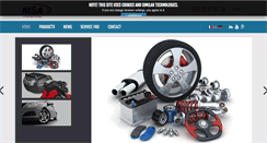Desktop Screenshot of msainternational.com